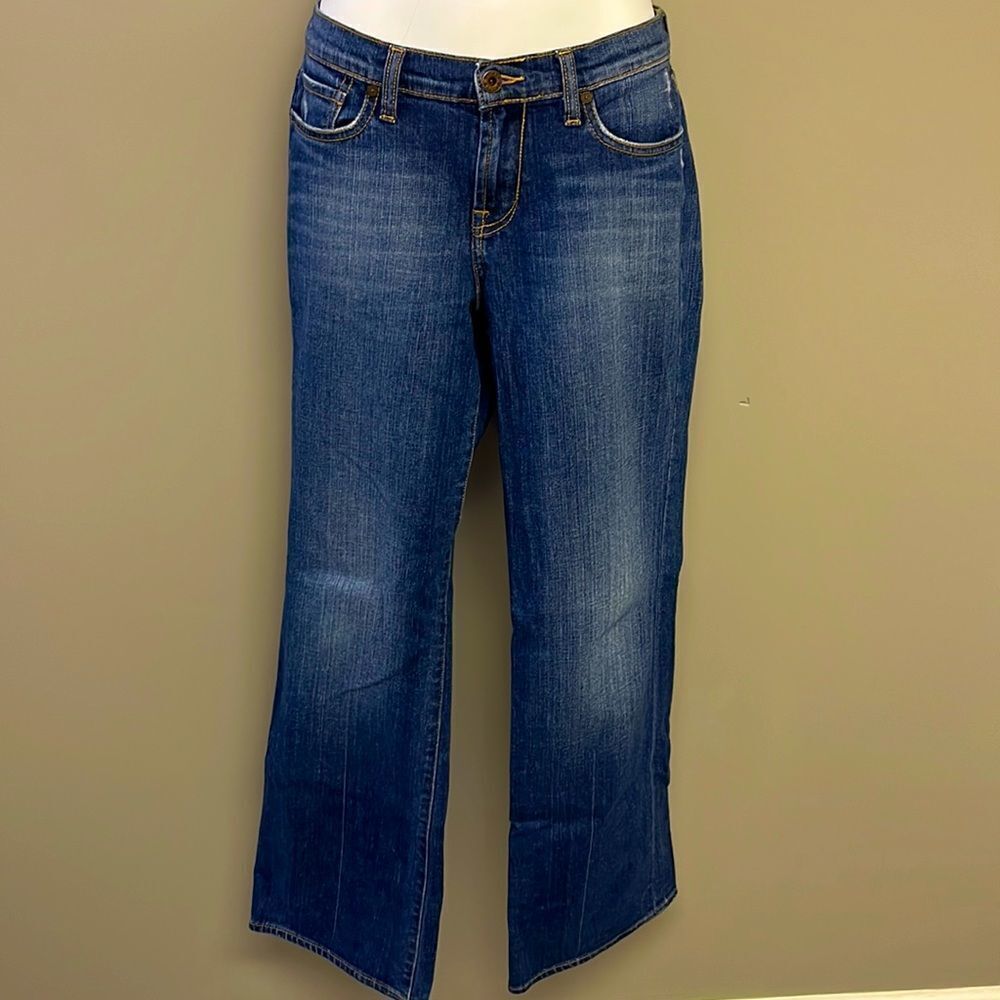 Lucky Brand Dark Wash Cumberland Sweet N Low-R Bootcut Y2K Low Rise Jeans- Size